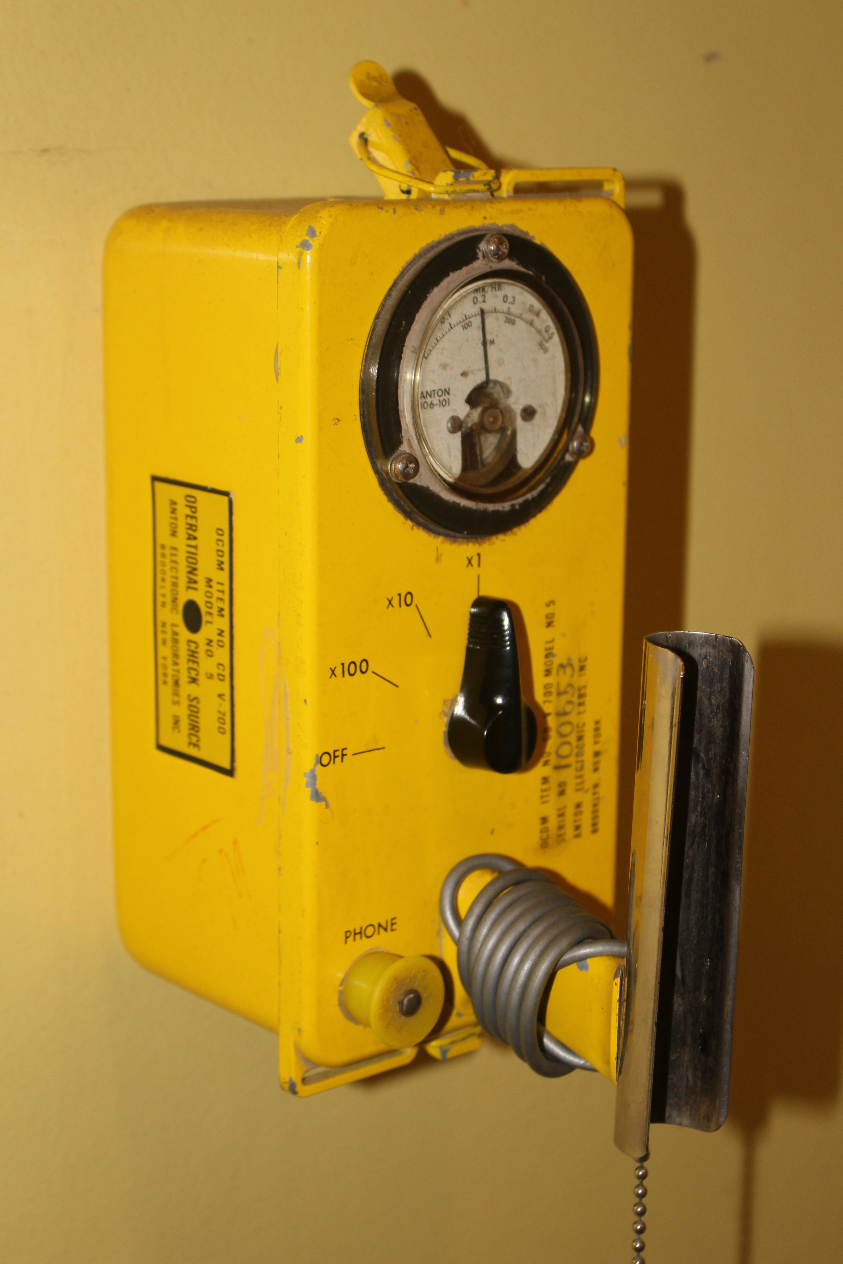 Artifact of the Month: Geiger Counter – Diefenbunker Museum