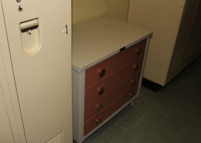 A dresser in the Forgotten Bedroom.