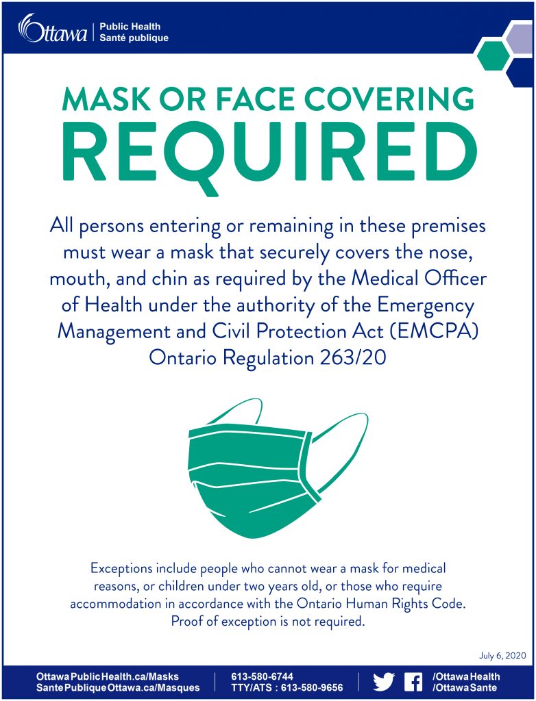Masks are Mandatory
