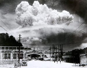 Nagasaki mushroom cloud