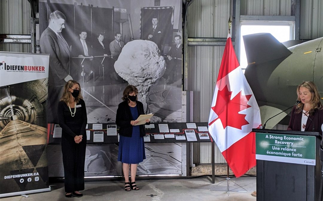 FedDev Ontario Announcement at the Diefenbunker - July 6, 2022