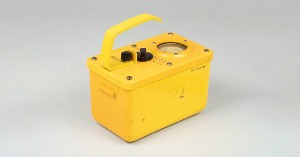 Geiger counter from the Diefenbunker's collections.