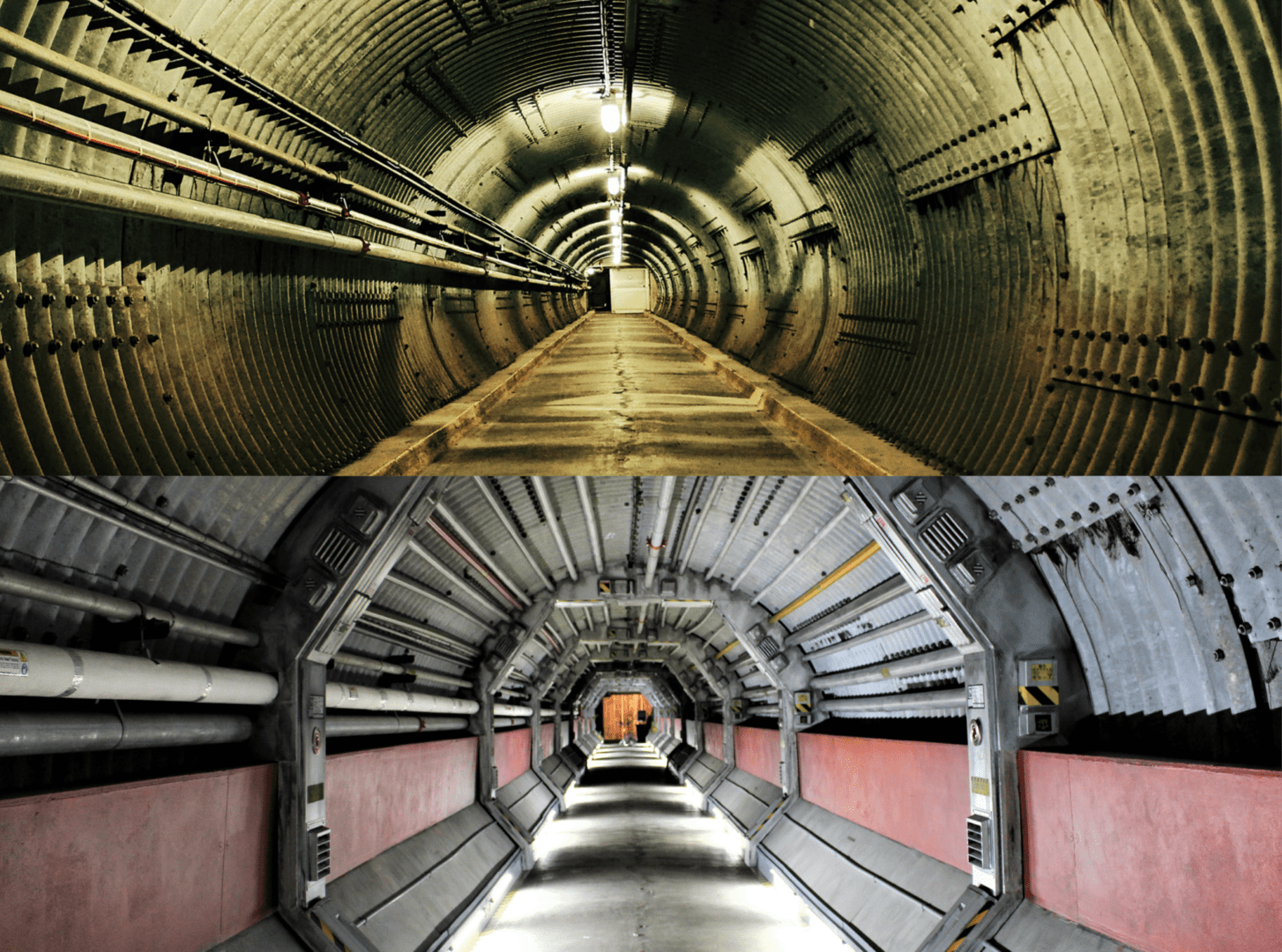 Diefenbunker-photo-4-Blast-Tunnel-before-and-after-2048x1521