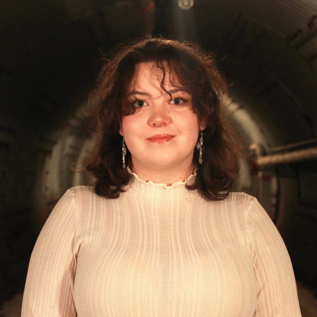 Headshot of Bethany in the Diefenbunker's Blast Tunnel.