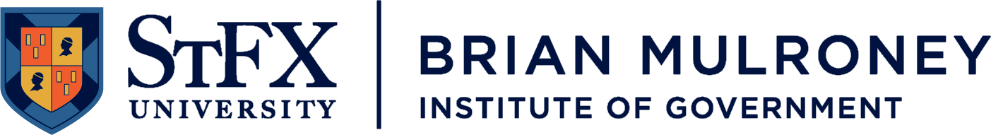 Brian Mulroney Institute of Government logo.