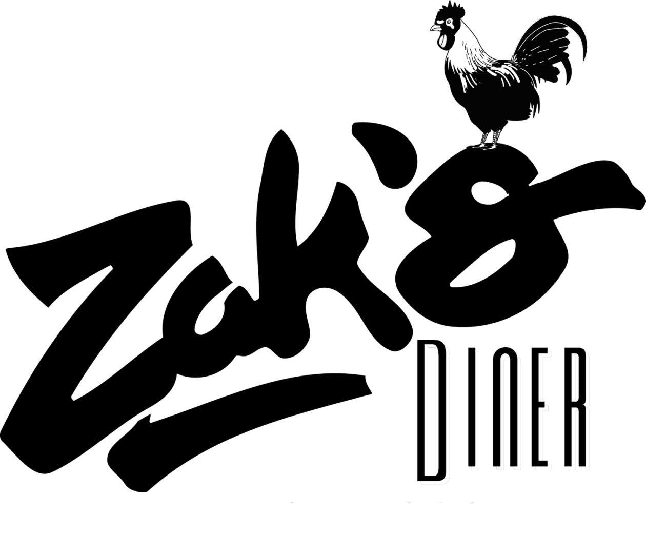 Zak's Diner logo.