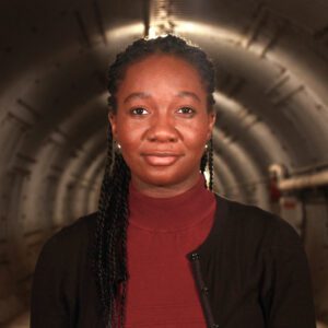 Headshot of Bola in the Diefenbunker's Blast Tunnel.